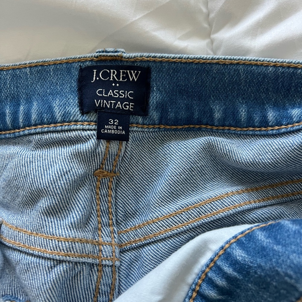 J. Crew WoMen's Straight Blue Jeans